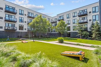 Lawn game area